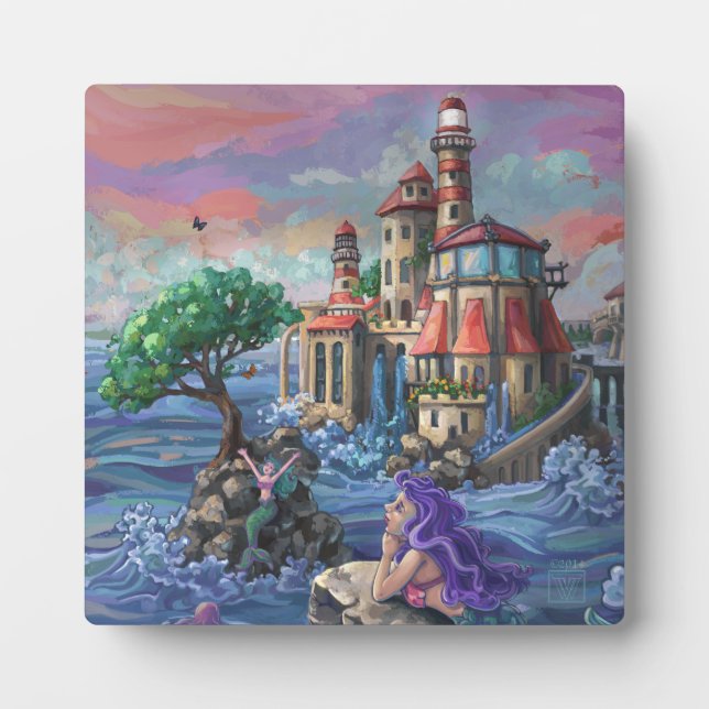 Placa Expositora Mermaid Castle (Frente)
