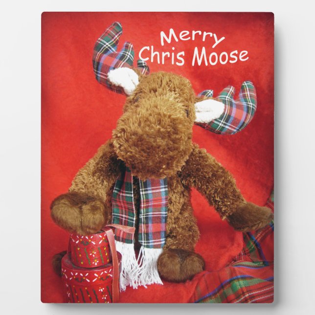 Placa Expositora Merry Chris Moose (Frente)