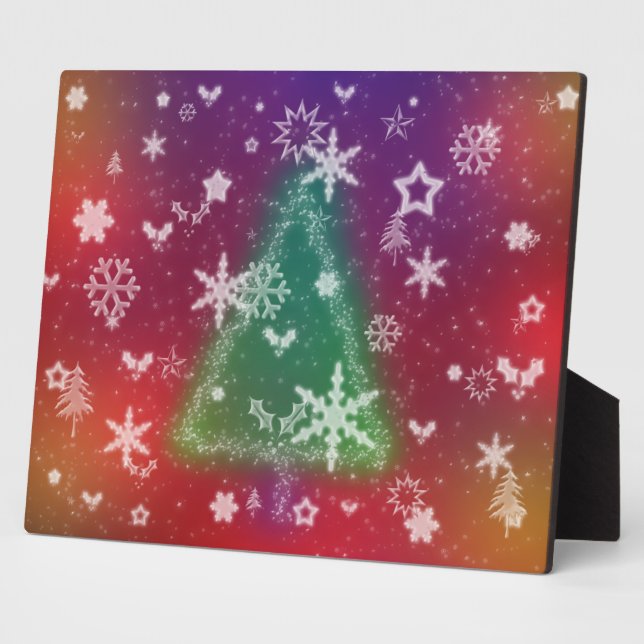 Placa Expositora Merry Little Navidad Plaque (Lado)