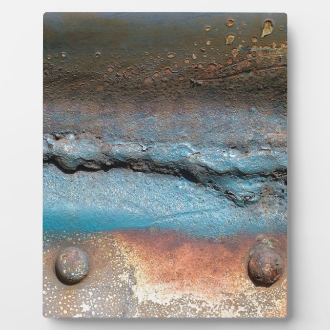 Placa Expositora Metalizado oxidado (Frente)