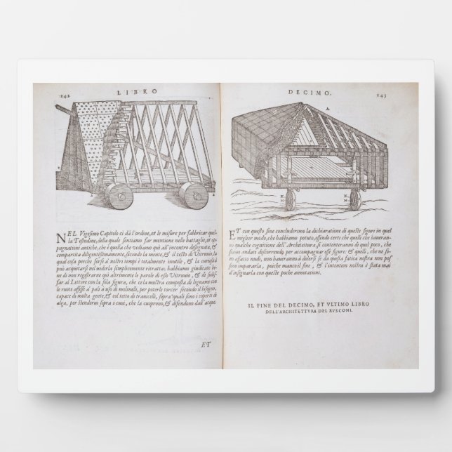 Placa Expositora Métodos de transporte de techos prefabricados a la (Frente)