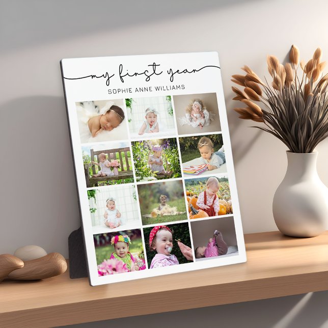 Placa Expositora Mi Collage de fotos de primer año (Subido por el creador)