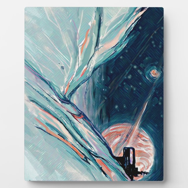 Placa Expositora Mi futuro hogar en el espacio (Frente)