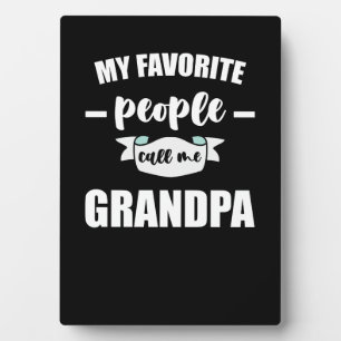 Placa Expositora Mi Gente Favorita Me Llama Abuelo Abuelo