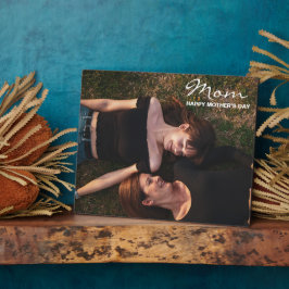 Placa Expositora Mi mejor foto de amigo: Feliz Día de la Madre