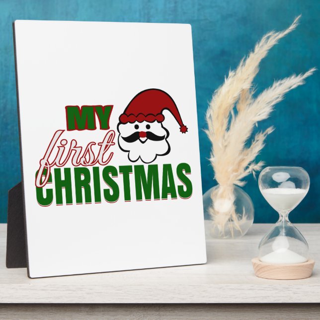 Placa Expositora Mi primera Navidad (Lado)