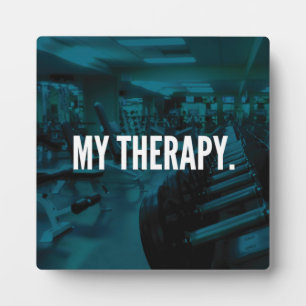 Placa Expositora MI TERAPIA - Motivación para la formación de cuerp