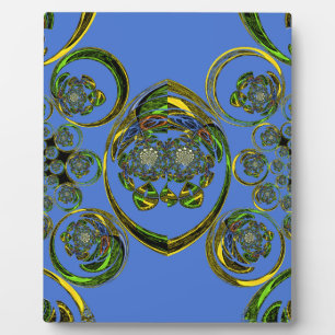 Placa Expositora Mira mis curvas azules