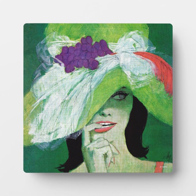 Placa Expositora Mirando hacia otro lado (Frente)