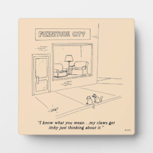 Placa Expositora Mobiliario en capas de gatos