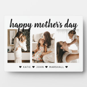 Placa Expositora Moda Caligrafía negra 3 regalo del Día de la Madre