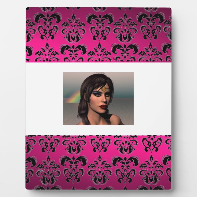 PLACA EXPOSITORA MODA DAMASK GEM (Frente)