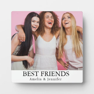 Placa Expositora Modern Friend Collage Photos Simple