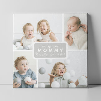 Placa Expositora Modern Mommy 4 Photo Gray