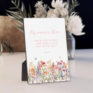 Placa Expositora Moderno bar Momosa