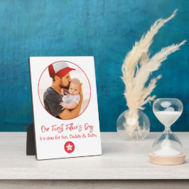 Placa Expositora Moderno y simple Guay: Día de los Primeros Padres