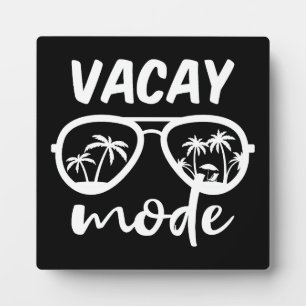 Placa Expositora Modo Vacaciones II - Vacaciones Familiares
