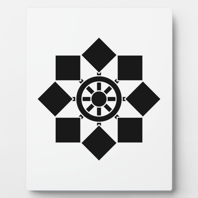 Placa Expositora Molinete japonés (Frente)