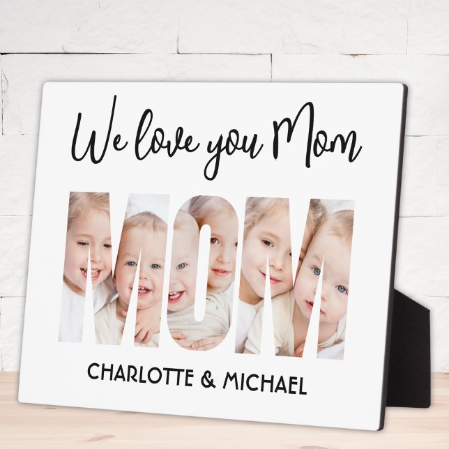 Placa Expositora Mom 3 Photos Cutout Letters (Subido por el creador)