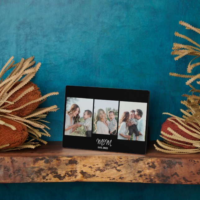 Placa Expositora Mom Established, 3-Photo Plaque (Lado)