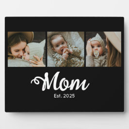 Placa Expositora Mom Established Modern Bold Script Black 3 Photo