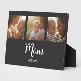 Placa Expositora Mom Established Modern Script Black 3 Photo
