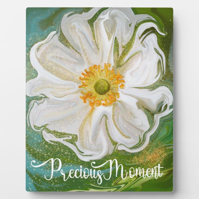 Placa Expositora Momento preciso - Poder floral anémico (Frente)