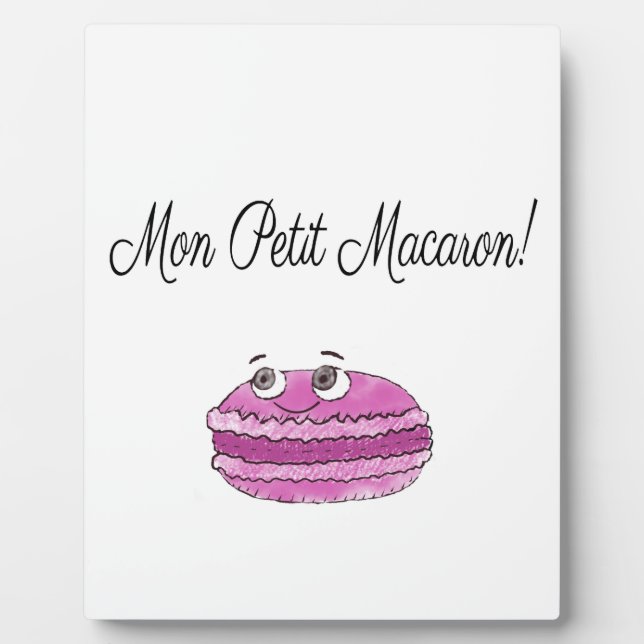 Placa Expositora Mon Petit Macaron (Frente)