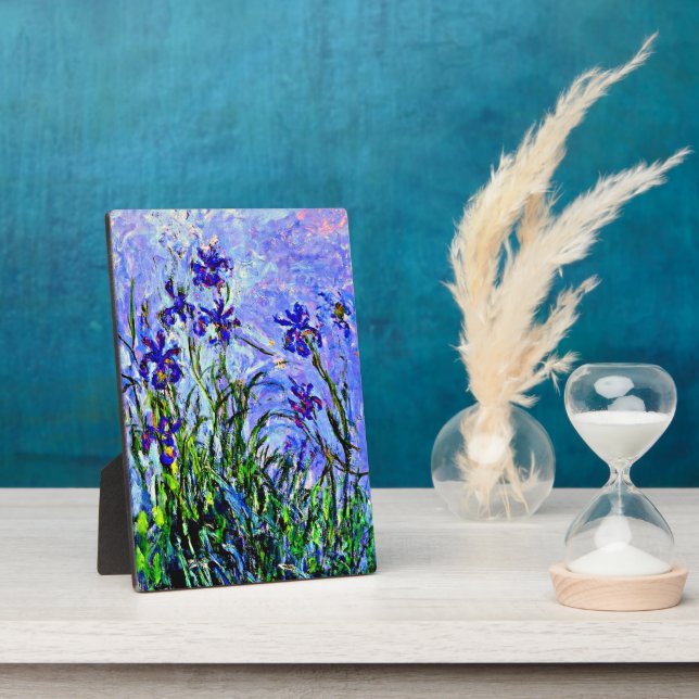 Placa Expositora Monet - Lilacs e Irises (Lado)