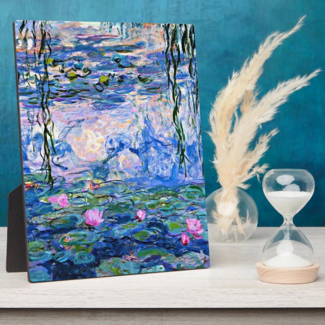 Placa Expositora Monet - Lilies de agua (Lado)