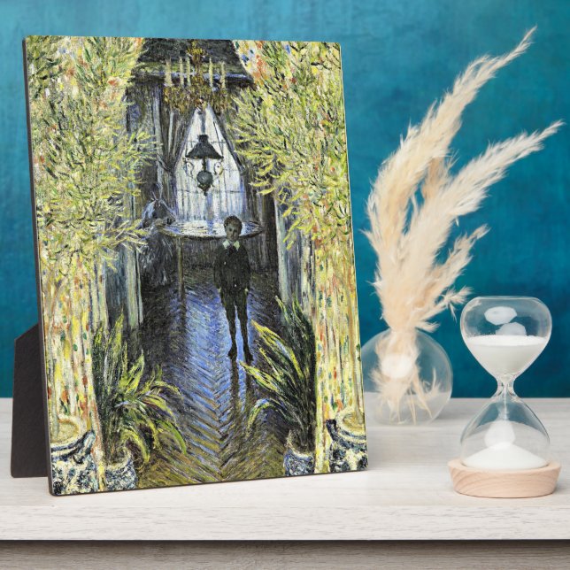 Placa Expositora Monet - Un rincón del apartamento (Lado)