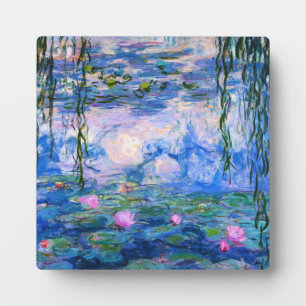 Placa Expositora Monet Water Lilies Plaque