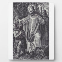 Mono benedictino inglés de Saint Boniface