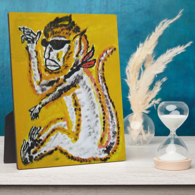 Placa Expositora Mono Circus Art (Lado)