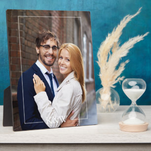 Placa Expositora Monograma moderno