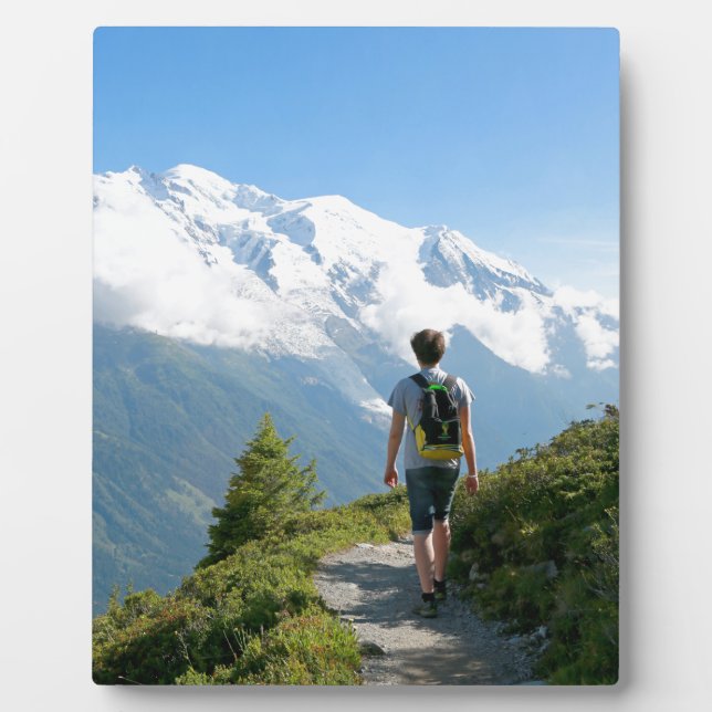 Placa Expositora Mont Blanc Francia (Frente)