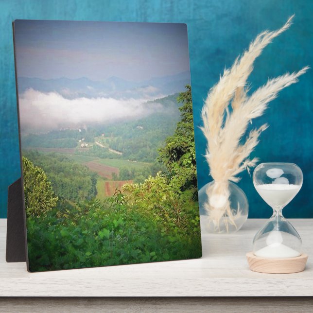 Placa Expositora Montañas de Georgia del Norte, Estados Unidos (Lado)