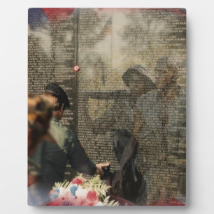 Placa Expositora Monumento a los Veteranos de Vietnam