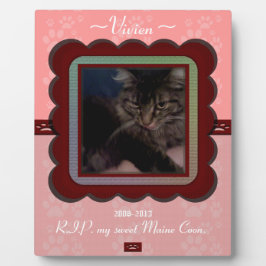 Placa Expositora Monumento al Mascota del personalizable