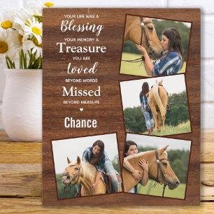 Placa Expositora Monumento conmemorativo Keepsake de Madera Rusa de