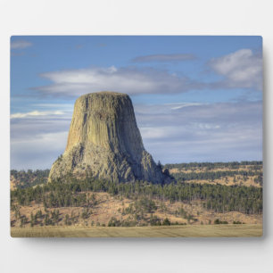 Placa Expositora Monumento Nacional Devils Tower