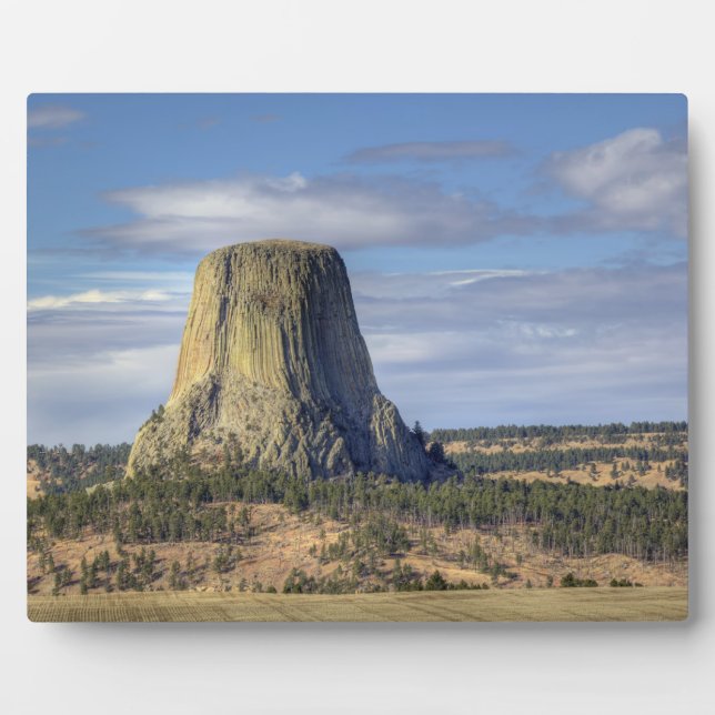 Placa Expositora Monumento Nacional Devils Tower (Frente)