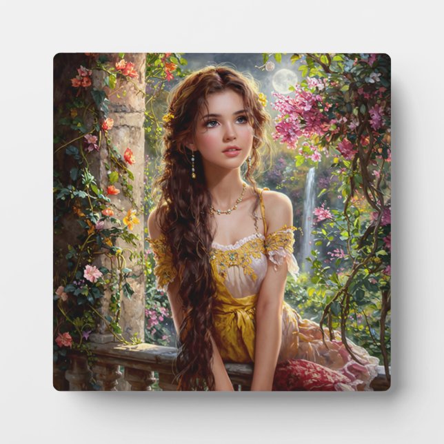 Placa Expositora Moonlit Blossom Maiden (Frente)