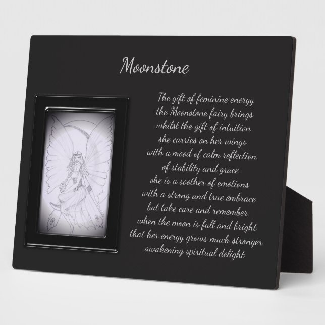 Placa Expositora Moonstone Crystal Fairy (Lado)
