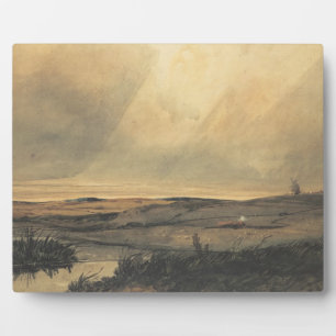 Placa Expositora Moor con molino de viento