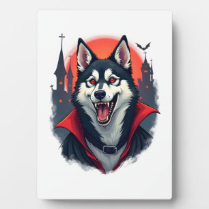Placa Expositora Mordedura de Husky vampiro