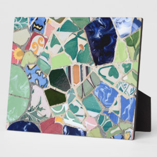 Placa Expositora Mosaicos de Park Guell