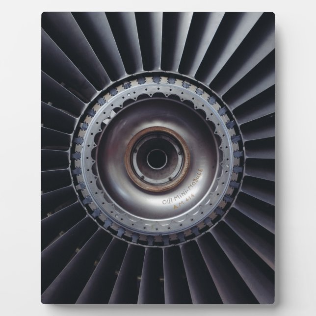 Placa Expositora Motor de Jet (Frente)