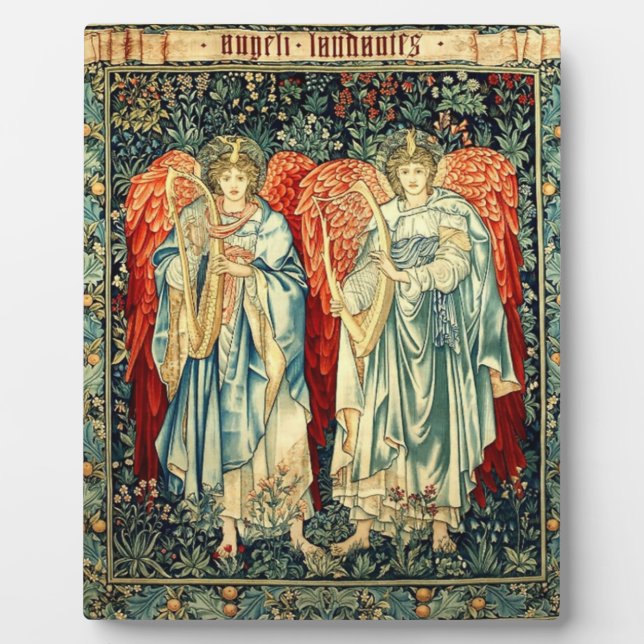 Placa Expositora Movimiento de Arte y Artesanía por Edward Burne Jo (Frente)