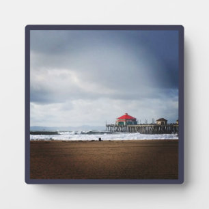 Placa Expositora Muelle de Huntington Beach, CA